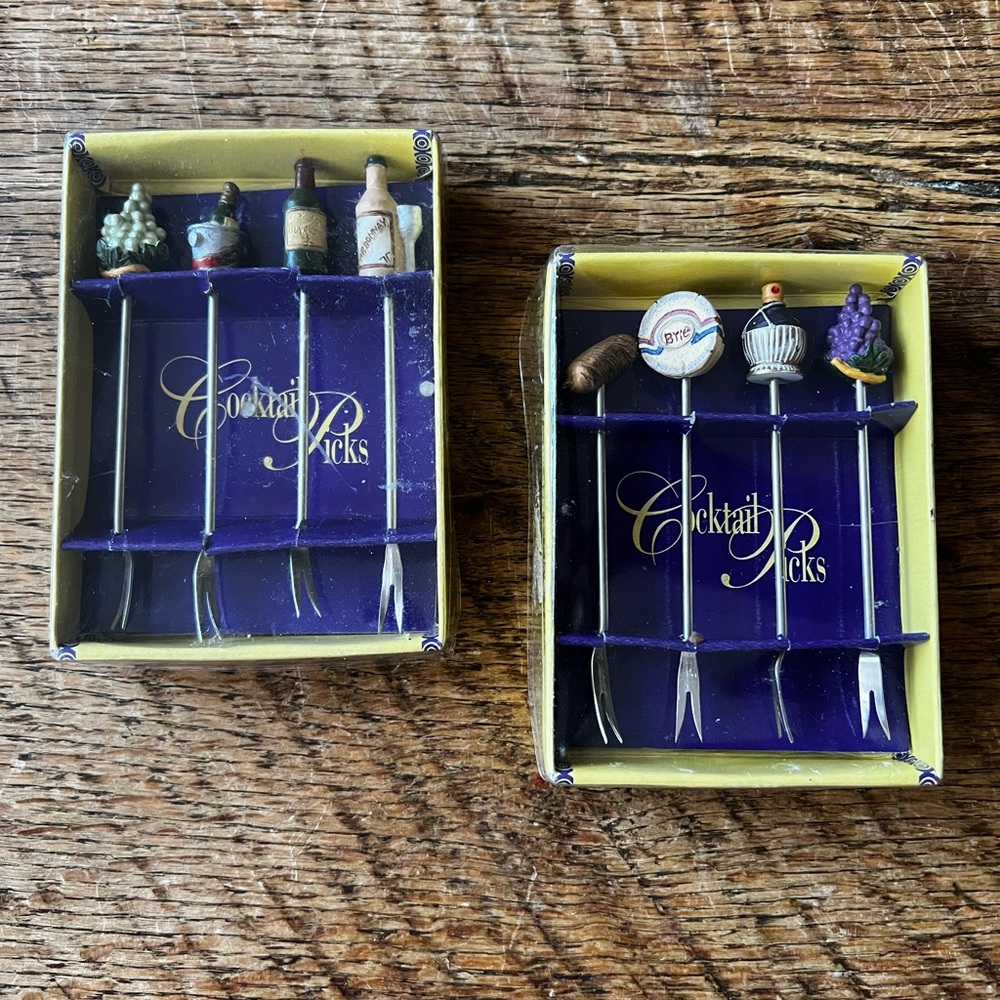 Vintage Le Creuset Cocktail Picks